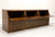 SOLD - HENREDON Scene One Campaign Style King Size Storage Headboard