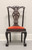 SOLD - Antique 19th Century Mahogany English Chippendale Dining Side Chairs - Set of 6