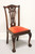 SOLD - Antique 19th Century Mahogany English Chippendale Dining Chairs - Set of 4