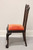 SOLD - Antique 19th Century Mahogany English Chippendale Dining Chairs - Set of 4