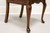 SOLD - PENNSYLVANIA HOUSE Solid Cherry Queen Anne Dining Side Chairs -  Pair C
