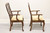 SOLD - PENNSYLVANIA HOUSE Solid Cherry Queen Anne Dining Captain's Armchairs - Pair