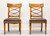 SOLD - BAKER Milling Road Neoclassical Dining Side Chairs - Pair