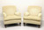 SOLD - SHERRILL Transitional Style Club Chairs - Pair