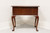 SOLD - COUNCILL CRAFTSMEN Inlaid Crotch Mahogany Queen Anne Style Side Table