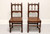 SOLD - LENOX SHOPS Gothic Revival Carved Walnut Dining Side Chairs - Set of 4