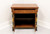 SOLD - BAKER Neoclassical Mahogany Nightstand with Paw Feet B