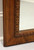 SOLD - Antique Flame Mahogany Chippendale Wall Mirror