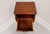 SOLD - DREXEL French Provincial Flame Mahogany Nightstand