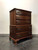 SOLD OUT - DAVIS CABINET COMPANY Solid Cherry Chippendale Chest on Chest 
