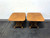 SOLD - HENREDON Mid Century Era Neoclassical Style Low Cocktail Tables - Pair