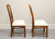 SOLD - THOMASVILLE Mystique Asian Chinoiserie Dining Side Chairs - Pair A