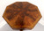 SOLD - MAITLAND SMITH Regency Inlaid Flame Mahogany Octagonal Center Table w/ Paw Feet