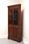 SOLD -  CRAFTIQUE Solid Mahogany Chippendale Corner Cupboard / Cabinet