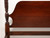 SOLD - LEXINGTON LINK-TAYLOR Heirloom Solid Mahogany Queen Size Rice Carved Four Poster Bed