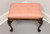 SOLD - ETHAN ALLEN Queen Anne Bench Footstool - B