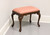 SOLD - ETHAN ALLEN Queen Anne Bench Footstool - A