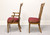 SOLD - WHITE OF MEBANE French Provincial Louis XVI Walnut Dining Chairs - Set of 6