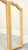 SOLD - ETHAN ALLEN French Country Whitewashed Distressed Finish Tri-Fold Dresser Mirror