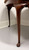 SOLD - HICKORY CHAIR Banded Mahogany Queen Anne Oval Dining Table