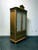 SOLD OUT - BAKER FURNITURE Inlaid Pine Faux Bamboo Armoire w/ Wire Mesh Doors & Fitted Interior