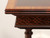 SOLD - CRAFTIQUE Banded Mahogany Regency Dining Table Birdcage Pedestal Base B