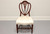 SOLD - HICKORY CHAIR Mahogany Hepplewhite Style Dining Side Chairs - Set of 6