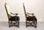 SOLD - MARGE CARSON Segovia Dining Captain's Armchairs - Pair B