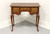 SOLD - BAKER Inlaid Mahogany Queen Anne Style Side Table