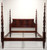 SOLD - HICKORY CHAIR Mahogany King Size Planters Four Poster Bed