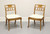 SOLD - BAKER Historic Charleston Governor Alston Regency Dining Side Chairs - Pair A