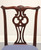 SOLD - Solid Mahogany Chippendale Dining Chairs by Young Hinkle Link-Taylor - Pair B