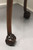SOLD - Antique 19th Century Mahogany Round Accent Table w/ Ball in Claw Feet
