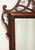 SOLD - Large Carved Mahogany Chippendale Wall Mirror