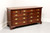 SOLD - Henkel Harris 172 24 Wild Black Cherry Chippendale Dresser