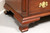 SOLD - Henkel Harris 172 24 Wild Black Cherry Chippendale Dresser