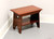 SOLD - DAVIS CABINET Solid Cherry Country Style Small Bench Footstool  SOLD - DAVIS CABINET Solid Cherry Country Style Small Bench Footstool