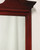 Late 20th Century Mahogany Traditional Federal Style Wall Mirror