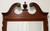 Late 20th Century Mahogany Chippendale Style Wall Mirror