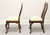 SOLD - PENNSYLVANIA HOUSE Queen Anne Cherry Dining Side Chairs - Pair A