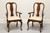 SOLD - PENNSYLVANIA HOUSE Queen Anne Cherry Dining Armchairs - Pair