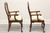 SOLD - PENNSYLVANIA HOUSE Queen Anne Cherry Dining Armchairs - Pair
