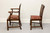 SOLD - Antique 19th Century Mahogany Chippendale Cottage Dining Chairs - Set of 8