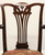 SOLD - Antique 19th Century Mahogany Chippendale Cottage Dining Chairs - Set of 8