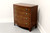 SOLD - HENREDON Georgian Inlaid Banded Mahogany Bowfront Bachelor Chest A