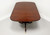 SOLD  - HENKEL HARRIS 2208 29 Solid Mahogany Double Pedestal Dining Table 