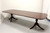 SOLD  - HENKEL HARRIS 2208 29 Solid Mahogany Double Pedestal Dining Table 