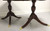 SOLD  - HENKEL HARRIS 2208 29 Solid Mahogany Double Pedestal Dining Table 