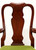 SOLD - HICKORY CHAIR Mahogany Queen Anne Dining Captain's Armchairs - Pair