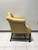 SOLD OUT - Vintage Mahogany Frame Button Tufted Arm Chair by Fairington